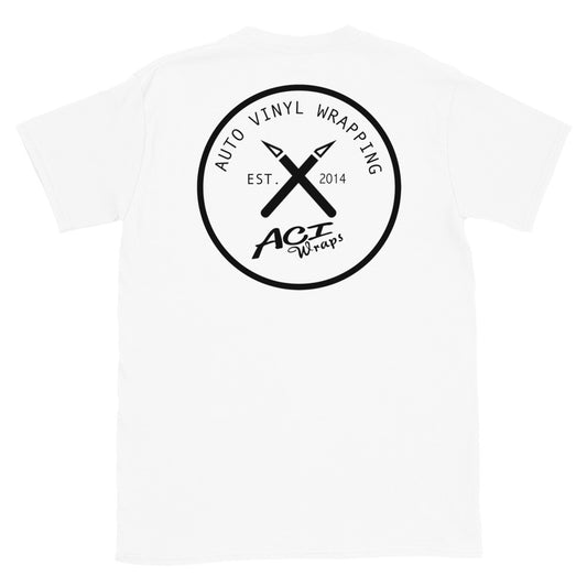 ACI Wraps Crest Tee (Black logo)